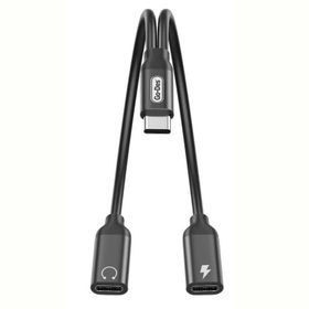 Go Des GD-UC318 Type-C To Type-C Siyah Adaptör