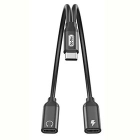 Go Des GD-UC318 Type-C To Type-C Siyah Adaptör