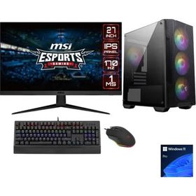 Go Gamer GG103DS i5 14400F 16GB Ram 512GB SSD+1TB HDD RTX3060 Windows 11 Pro Masaüstü Bilgisayar