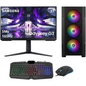 Go Gamer GP323DS Ryzen 5 5500 16GB Ram 1TB HDD+1TB SSD RX6500XT Windows 11 Pro Masaüstü Bilgisayar