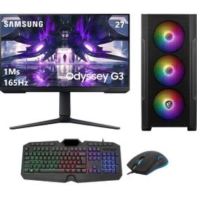 Go Gamer GP837DS Ryzen 5 7500F 16GB Ram 1TB HDD+512GB SSD RTX3050 Windows 11 Pro Masaüstü Bilgisayar