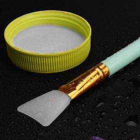 Go İthalat 2'li Silikon Temizlemesi Kolay Kullanılabilen Yüz Cilt Bakımı Maske ve Krem Spatulası