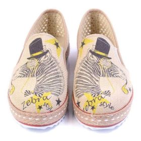 Goby DEL103 Zebra Style Kadın Sneaker Ayakkabı