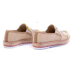 Goby DEL103 Zebra Style Kadın Sneaker Ayakkabı