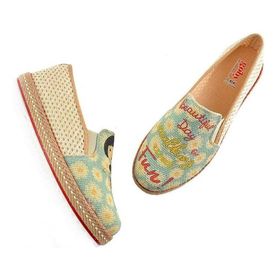 Goby DEL109 Desenli Kadın Sneaker Ayakkabı
