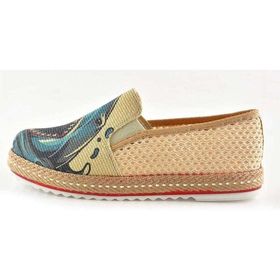 Goby DEL112 Desenli Kadın Sneaker Ayakkabı