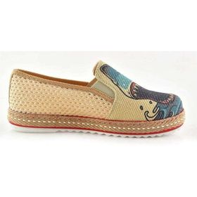 Goby DEL112 Desenli Kadın Sneaker Ayakkabı
