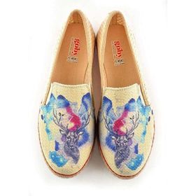 Goby DEL113 Desenli Kadın Sneaker Ayakkabı