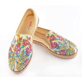 Goby DEL119 Desenli Kadın Sneaker Ayakkabı