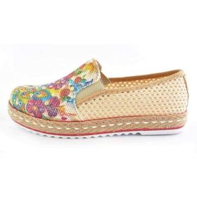 Goby DEL119 Desenli Kadın Sneaker Ayakkabı