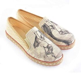 Goby DEL121 Desenli Kadın Sneaker Ayakkabı