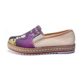 Goby DEL124 Desenli Kadın Sneaker Ayakkabı