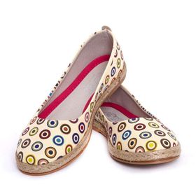Goby FBR1179 Colored Dots Babet Ayakkabı