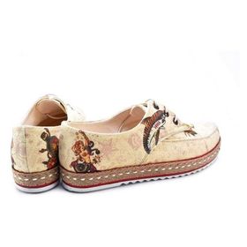Goby HSB1691 Desenli Kadın Sneaker Ayakkabı