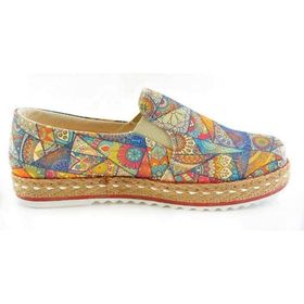 Goby HV1580 Desenli Kadın Sneaker Ayakkabı