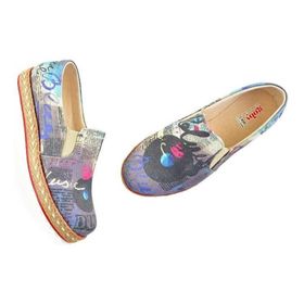 Goby HV1583 Desenli Kadın Sneaker Ayakkabı