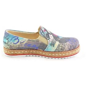 Goby HV1583 Desenli Kadın Sneaker Ayakkabı