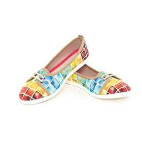Goby LCS3003 Colored Squares Renkli Sneaker Ayakkabı