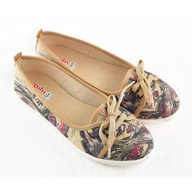Goby LCS3013 Desenli Kadın Sneaker Ayakkabı