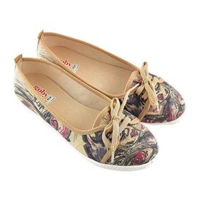 Goby LCS3013 Desenli Kadın Sneaker Ayakkabı