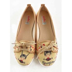 Goby LCS3016 Desenli Kadın Sneaker Ayakkabı