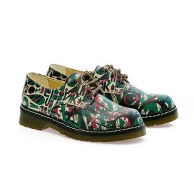 Goby MAX101 Colored Pattern Oxford Renkli Ayakkabı
