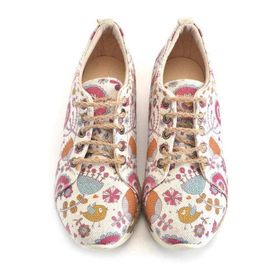 Goby SHR107 Desenli Kadın Sneaker Ayakkabı