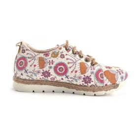 Goby SHR107 Desenli Kadın Sneaker Ayakkabı