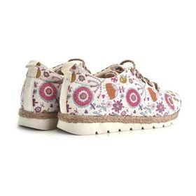 Goby SHR107 Desenli Kadın Sneaker Ayakkabı