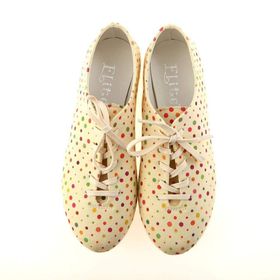 Goby SLV034 Colored Dots Babet Ayakkabı