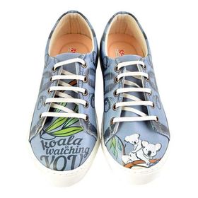 Goby SPR5014 Desenli Kadın Sneaker Ayakkabı