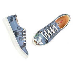 Goby SPR5014 Desenli Kadın Sneaker Ayakkabı