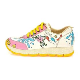 Goby SPS100 Desenli Kadın Sneaker Ayakkabı