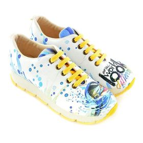 Goby SPS203 Desenli Kadın Sneaker Ayakkabı