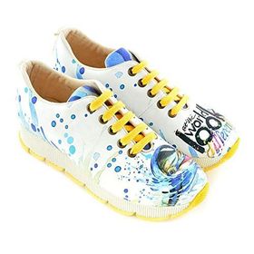 Goby SPS203 Desenli Kadın Sneaker Ayakkabı