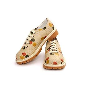Goby TMK6503 Colored Dots Oxford Renkli Ayakkabı