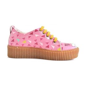 Goby WPMR103 Desenli Kadın Sneaker Ayakkabı