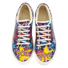 Goby WSPR118 Desenli Kadın Sneaker Ayakkabı