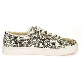 Goby WSPR119 Desenli Kadın Sneaker Ayakkabı
