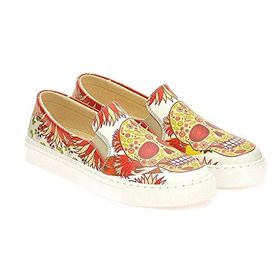 Goby WVN4045 Pattern Skull Kadın Sneaker Ayakkabı