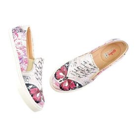 Goby WVN4052 Desenli Kadın Sneaker Ayakkabı