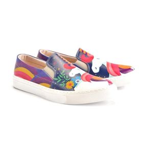 Goby WVN4055 Desenli Kadın Sneaker Ayakkabı