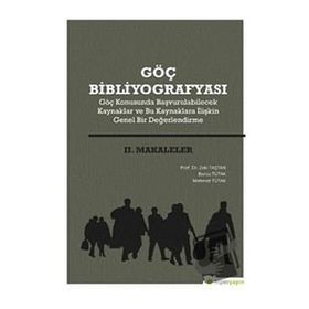 Göç Bibliyografyası 2. Makaleler - Zeki Taştan