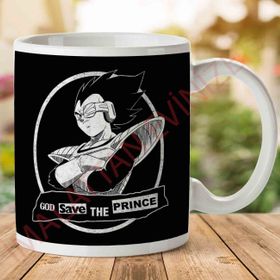God Save the Prince Vegeta Dragon Ball Z Baskılı Kupa