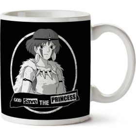 God Save the Princess Monoke Studio Ghibli Baskılı Kupa
