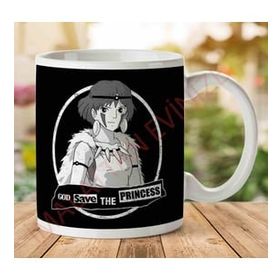 God Save the Princess Monoke Studio Ghibli Baskılı Kupa