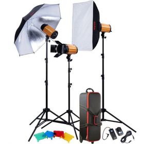 Godox 250SDI 250W 3'lü Paraflaş Kit
