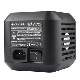Godox AC26 AD600 Pro Paraflaş İçin Elektrik Adaptörü