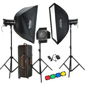 Godox DP600 III 600W 3'lü Paraflaş Kit