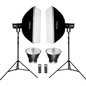 Godox FV200 2'li 200 Watt Led Video Işığı
